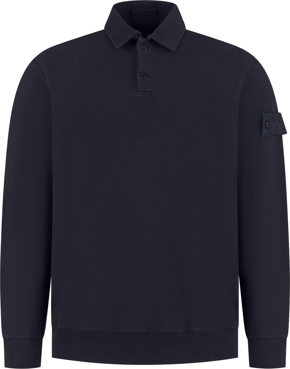 Stone Island Ls Polo Blauw