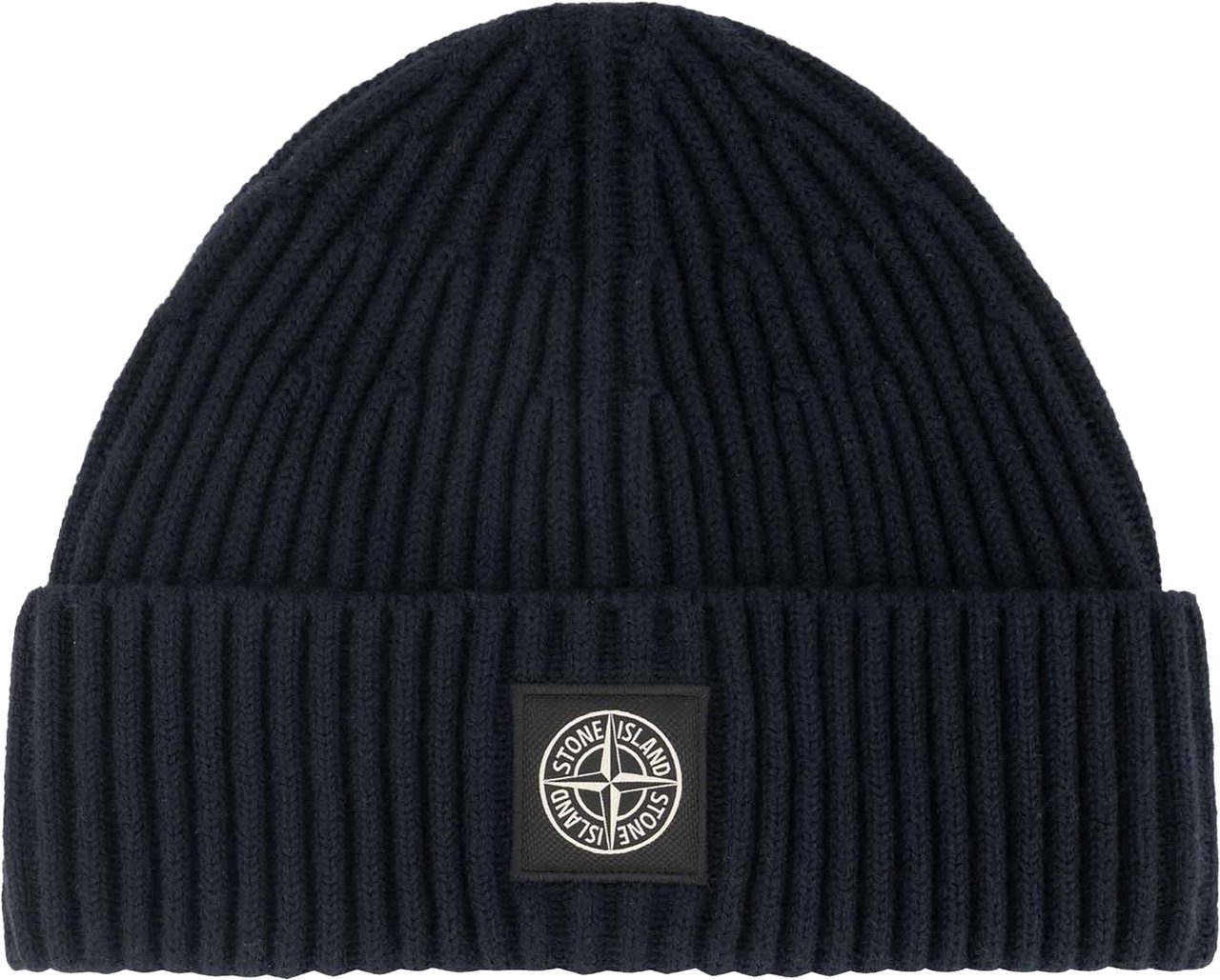 Stone Island Beanie Blauw