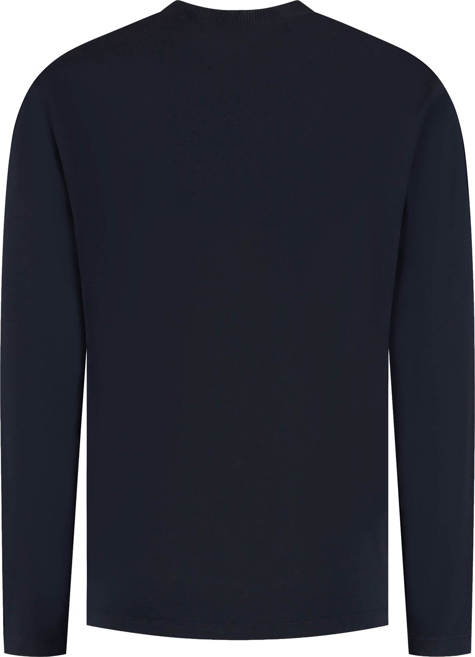 Stone Island Ls T-shirt Blauw