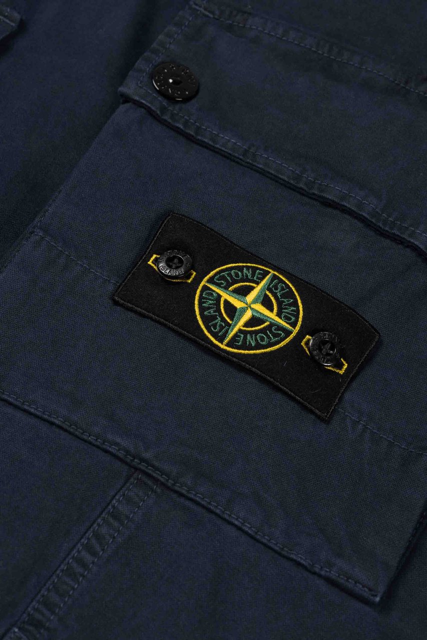 Stone Island Trousers Blauw