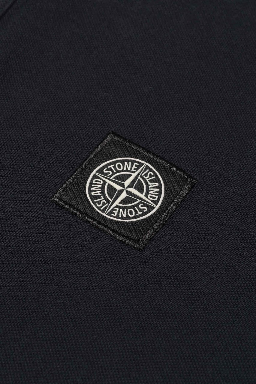 Stone Island Ls Polo Blauw