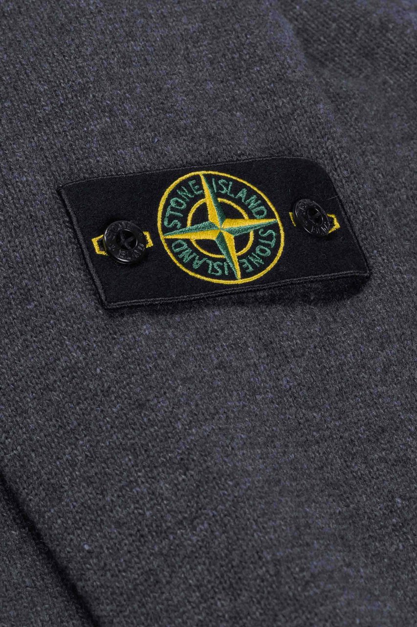 Stone Island Crew Neck Grijs