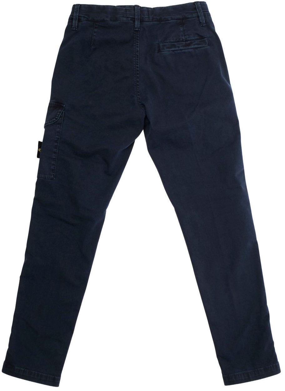 Stone Island Trousers Blue Blauw