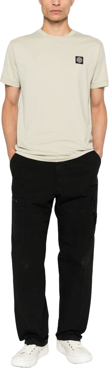 Stone Island Trousers Black Zwart