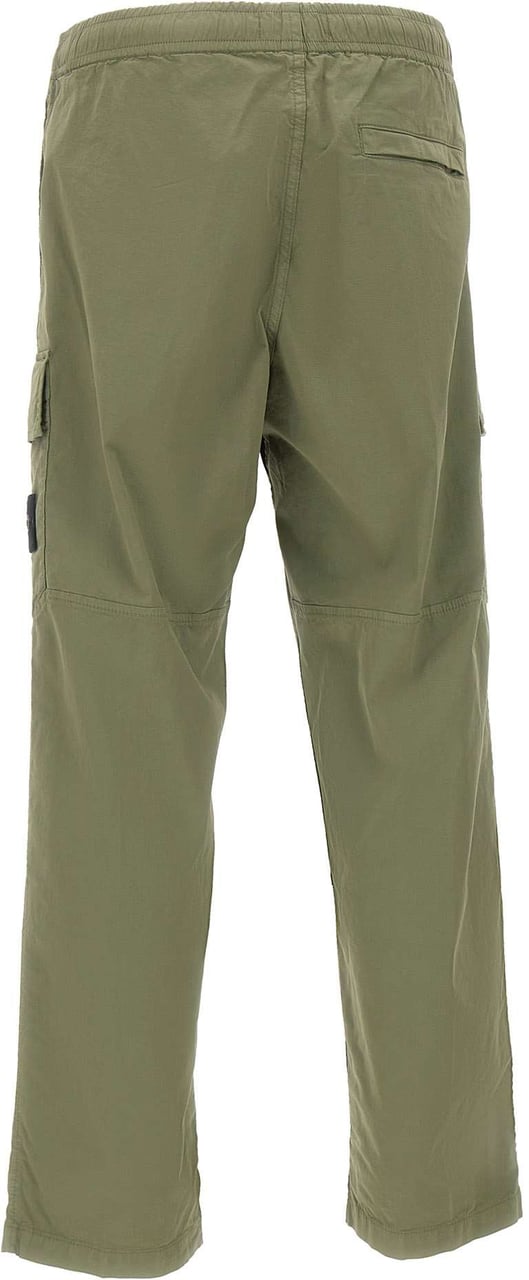 Stone Island Trousers Green Donkergroen