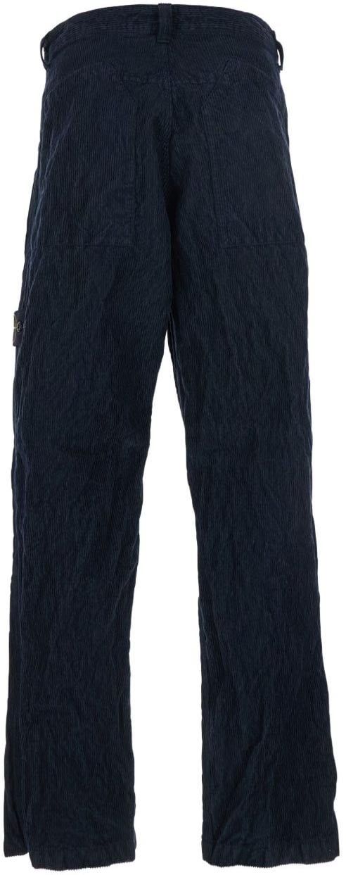 Stone Island Trousers Blue Blauw