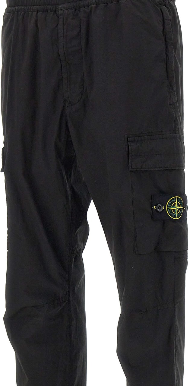 Stone Island Trousers Black Zwart