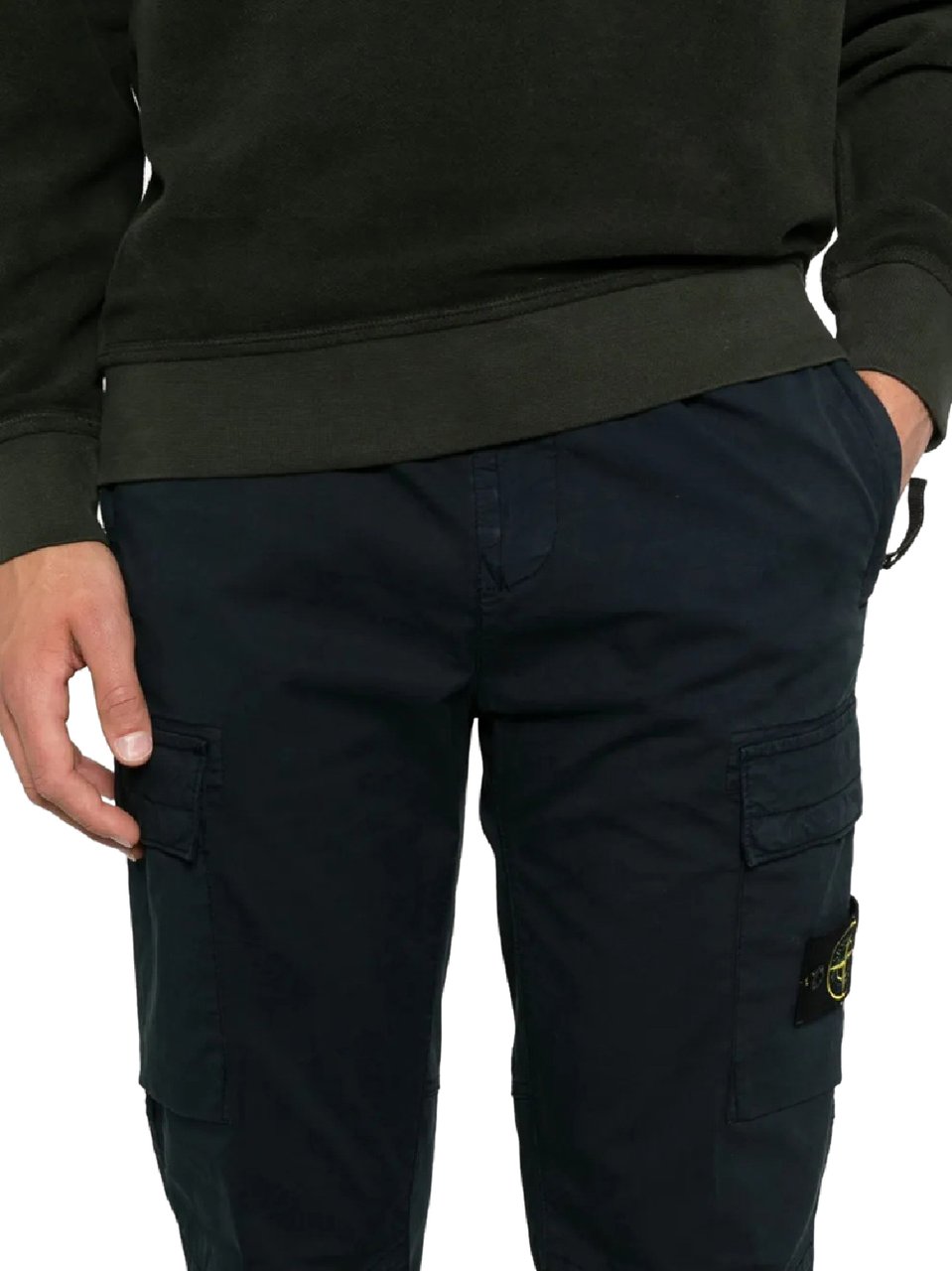 Stone Island pantalone regular tapered divers Divers