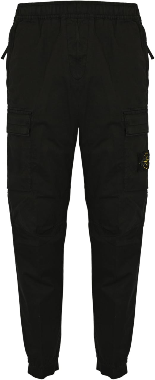 Stone Island Trousers Black Zwart