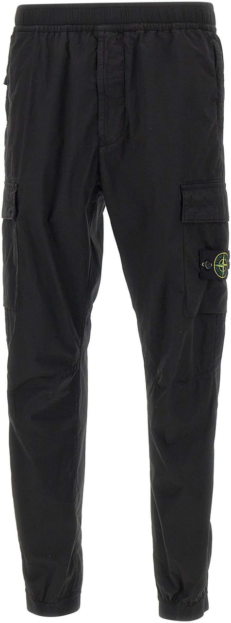 Stone Island Trousers Black Zwart
