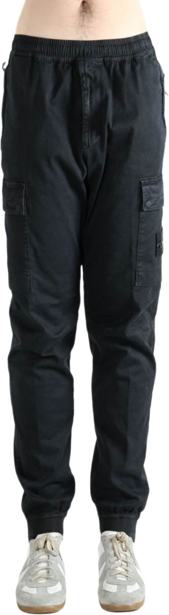 Stone Island Trousers Black Zwart