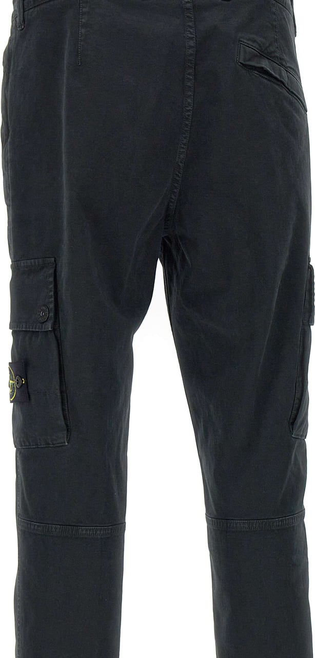 Stone Island Trousers Black Zwart