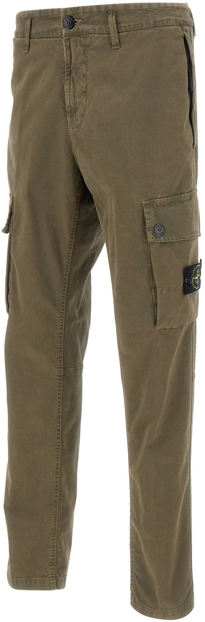 Stone Island Trousers Green Groen