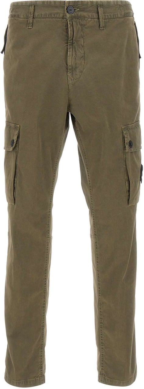 Stone Island Trousers Green Groen
