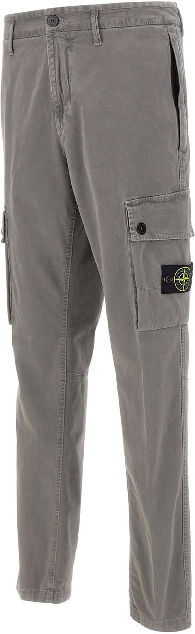Stone Island Trousers Grey Grijs