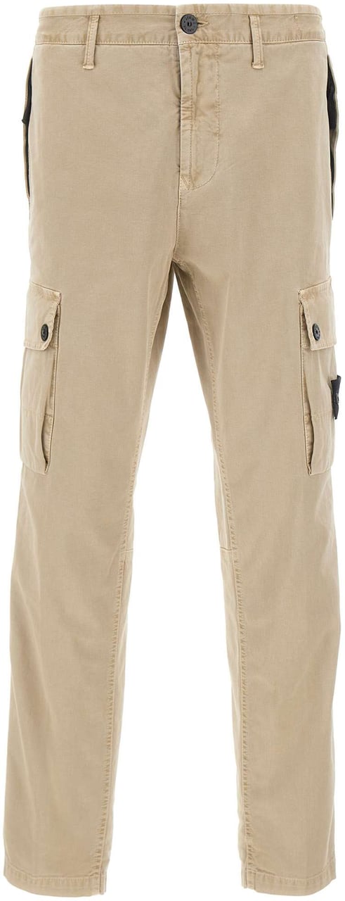 Stone Island Trousers Beige Beige