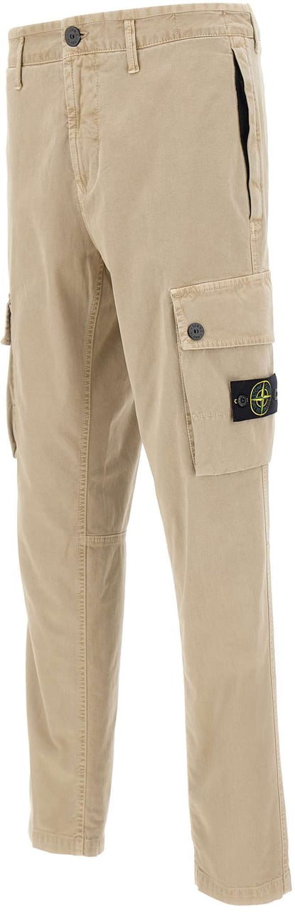 Stone Island Trousers Beige Beige