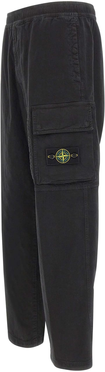 Stone Island Trousers Black Zwart