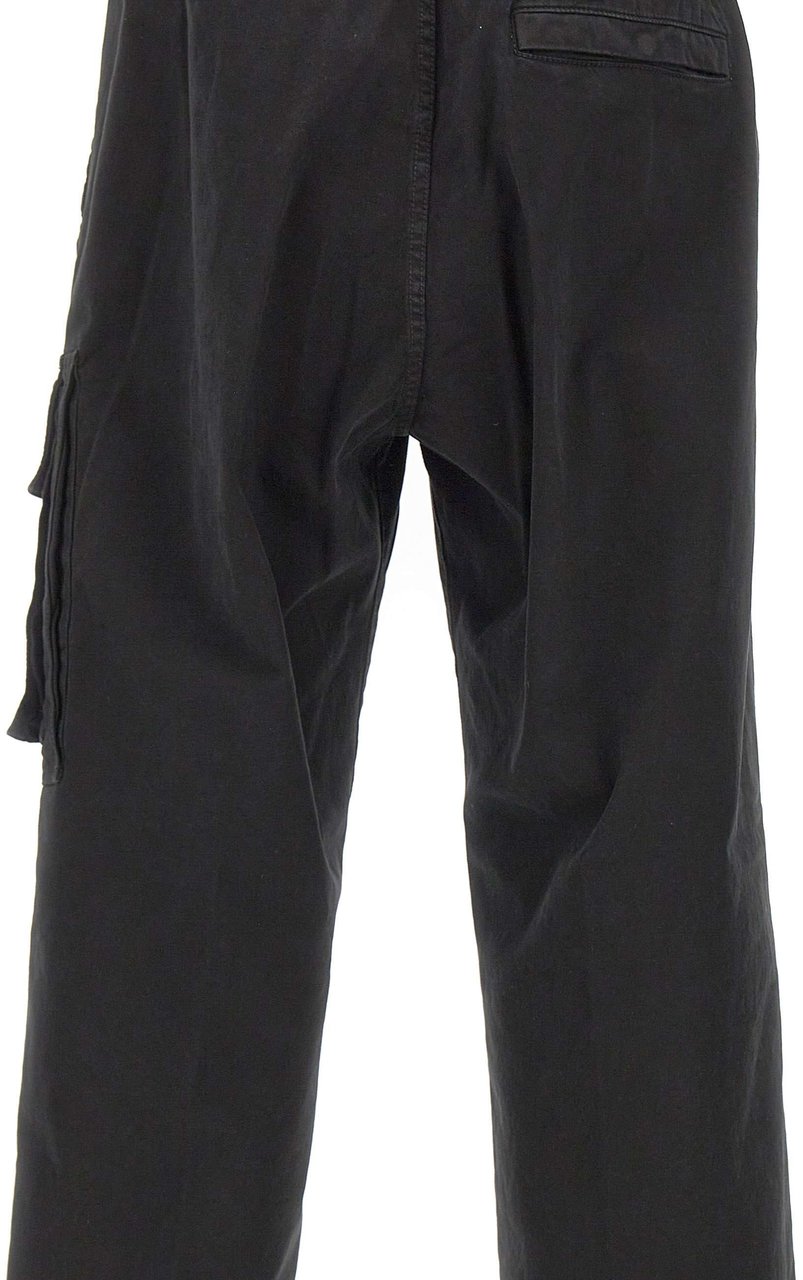 Stone Island Trousers Black Zwart