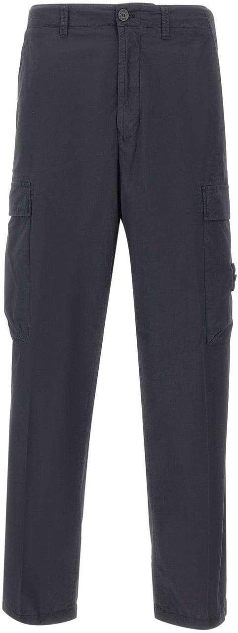 Stone Island Trousers Blue Navy