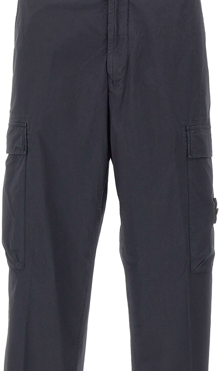 Stone Island Trousers Blue Navy