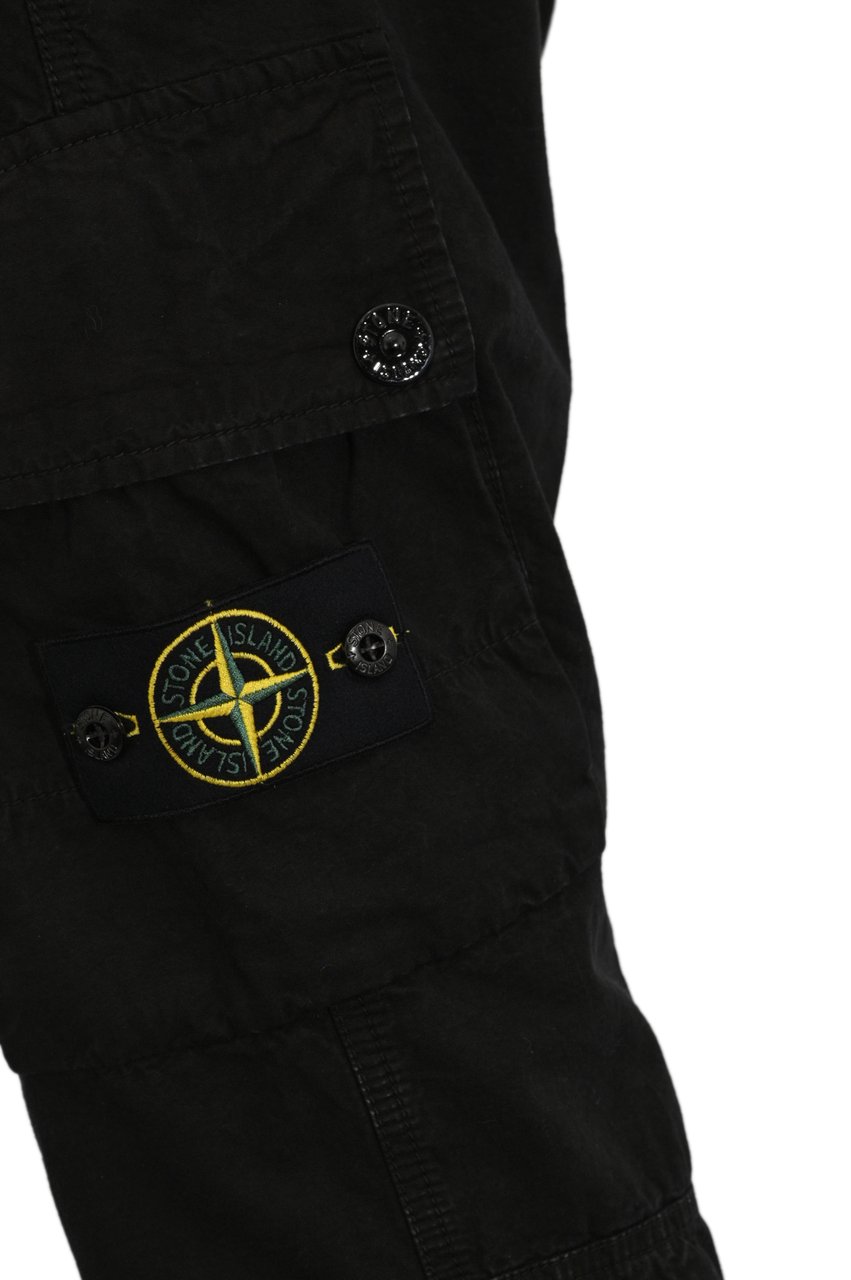 Stone Island Trousers Black Zwart
