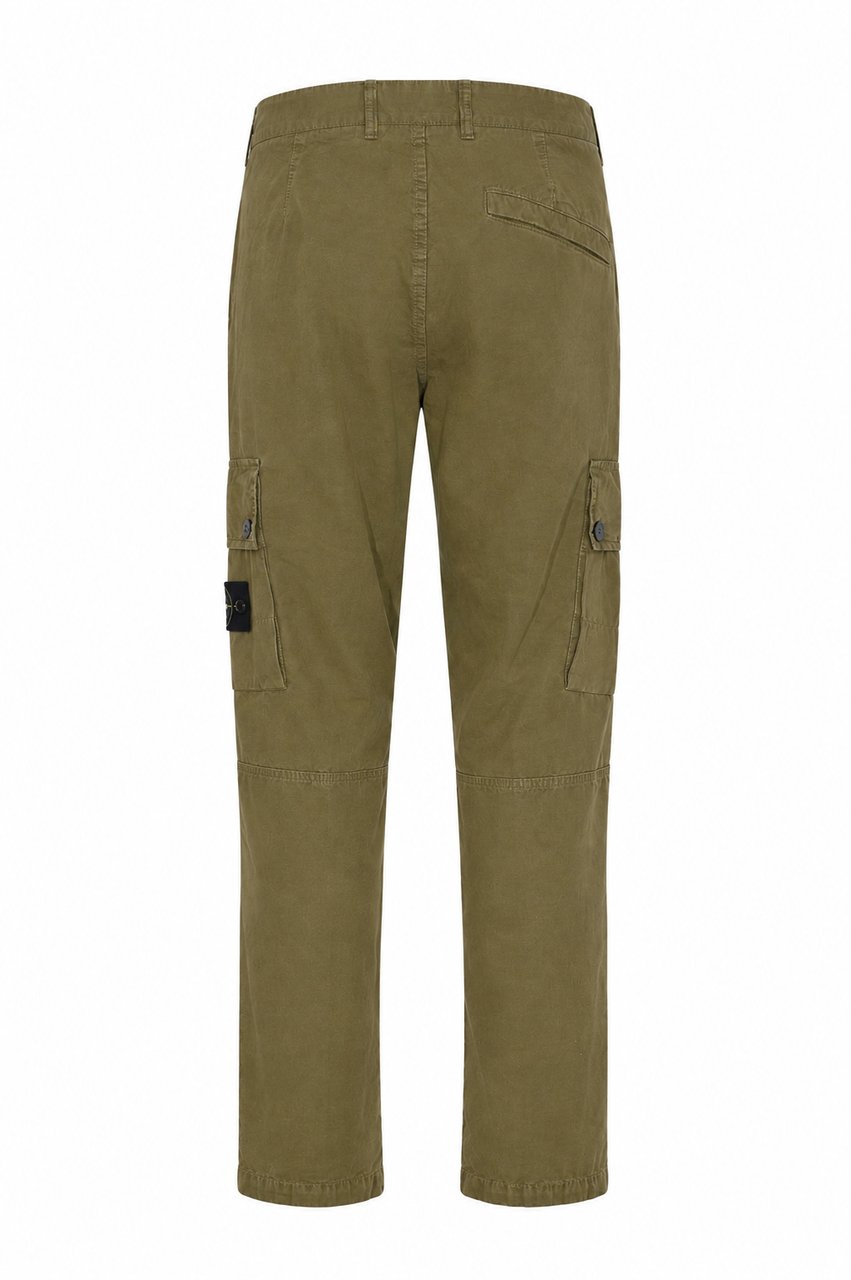 Stone Island Trousers Military Green Donkergroen