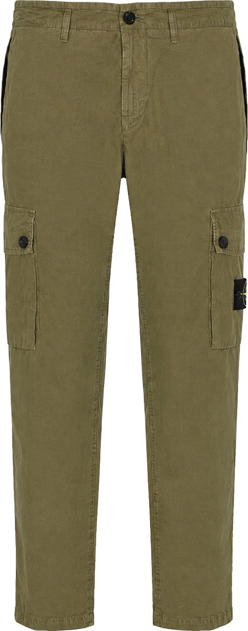 Stone Island Trousers Military Green Donkergroen