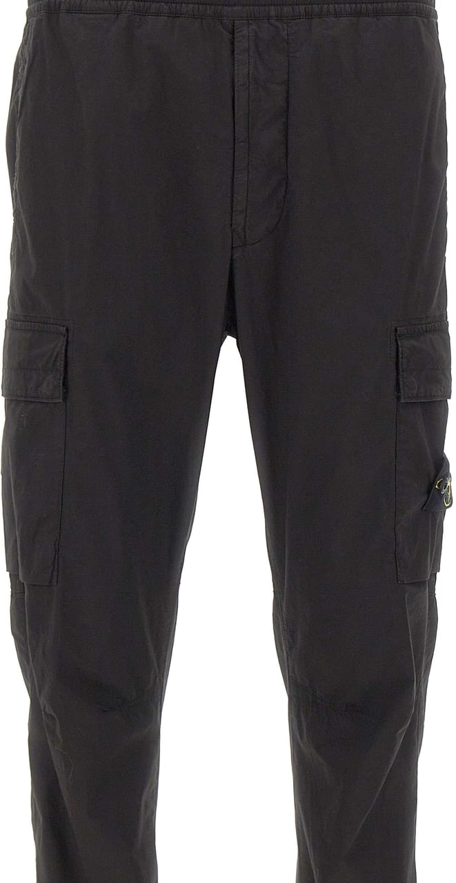 Stone Island Trousers Black Zwart