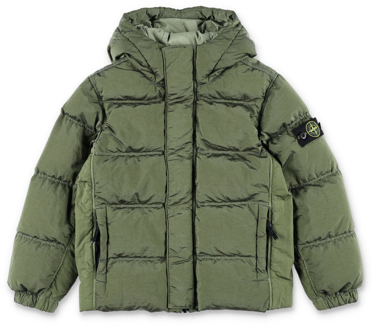 Stone Island Downjacket Nylon Metal Sage Green Lime