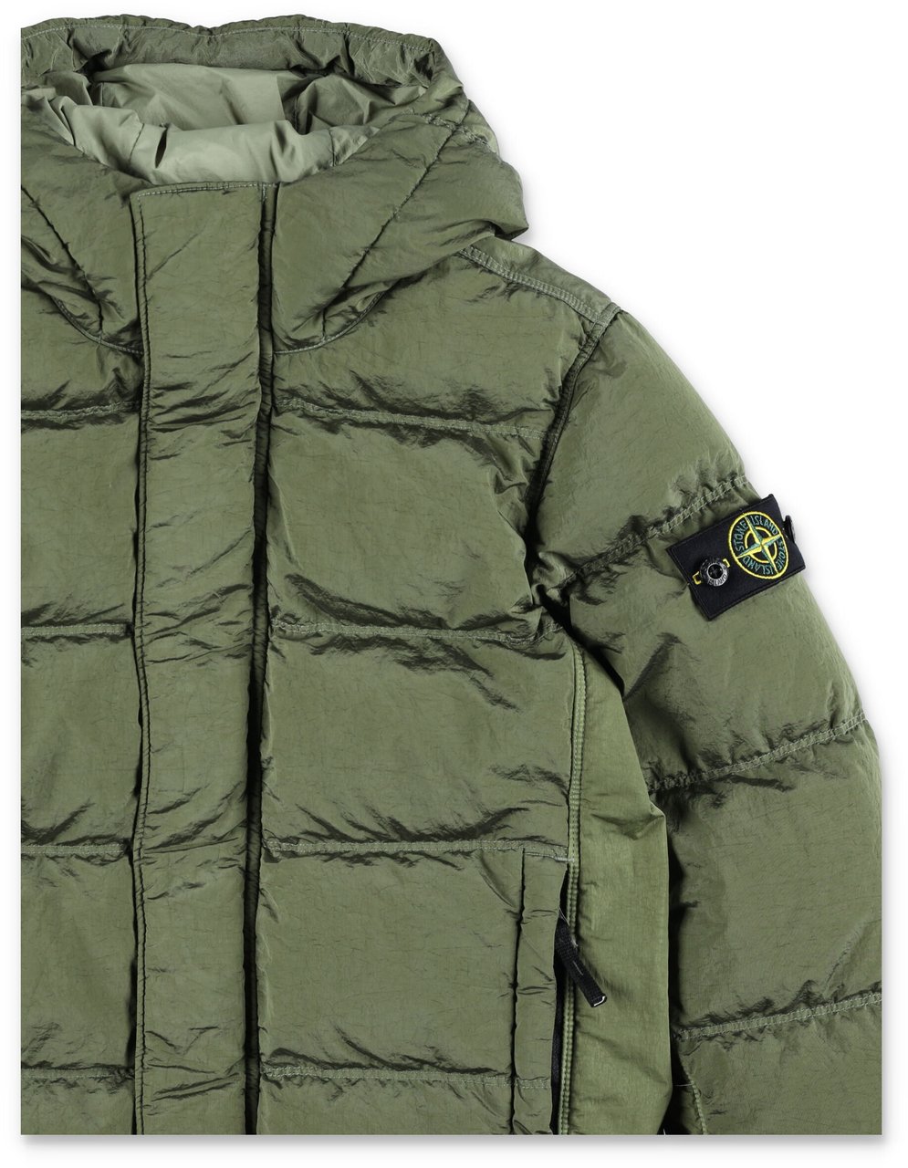 Stone Island Downjacket Nylon Metal Sage Green Lime