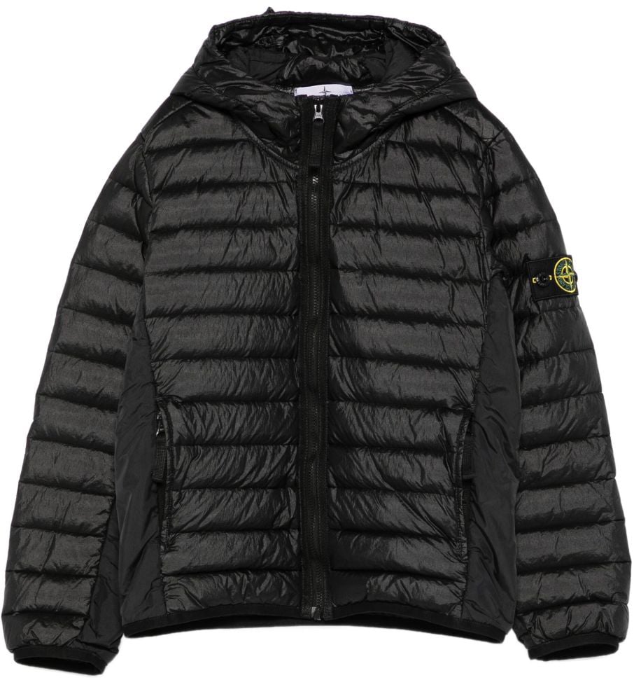 Stone Island Coats Black Zwart
