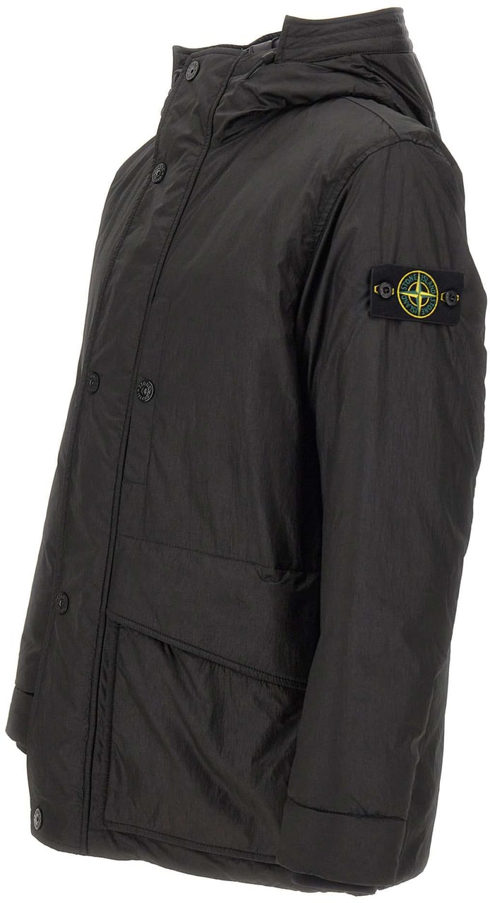 Stone Island Coats Black Zwart