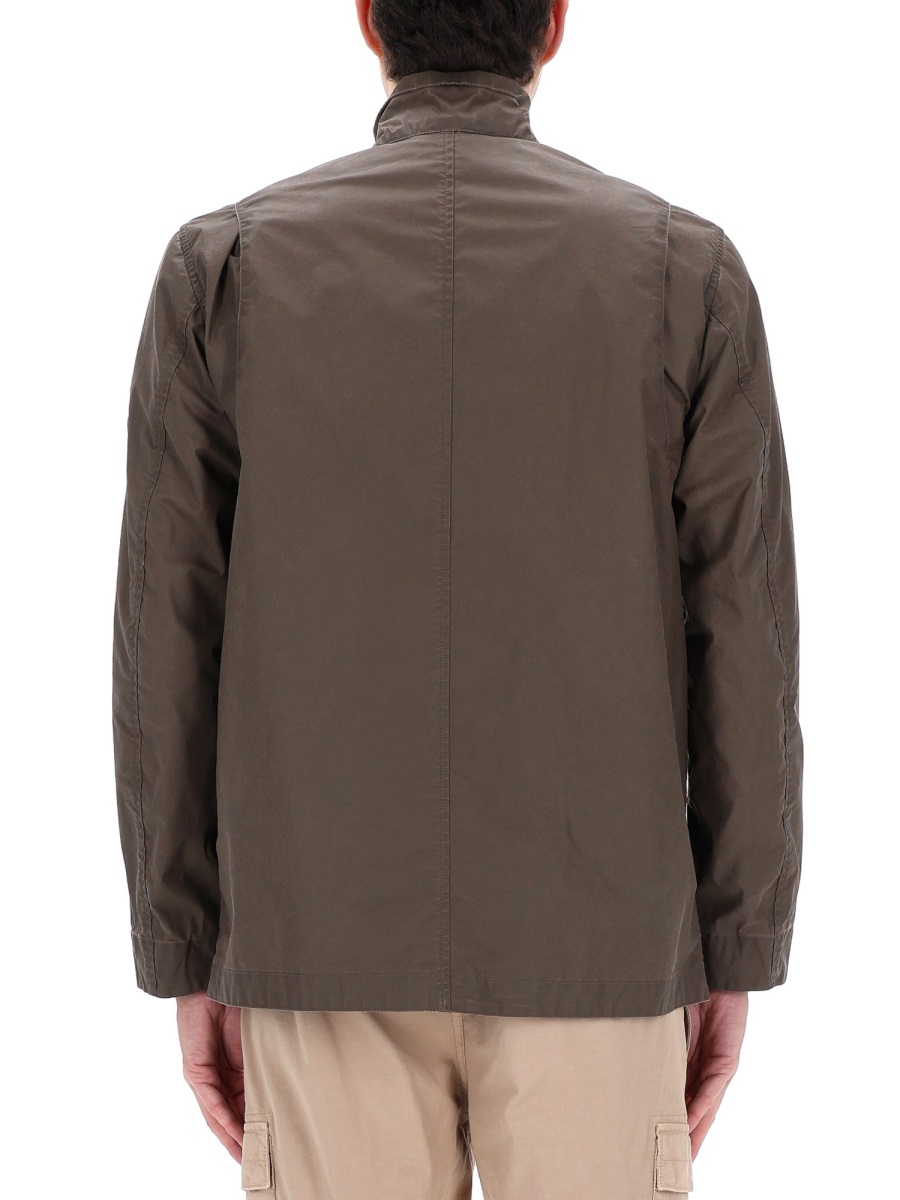 Stone Island Structured Utility Polyester-Blend Jacket Zwart