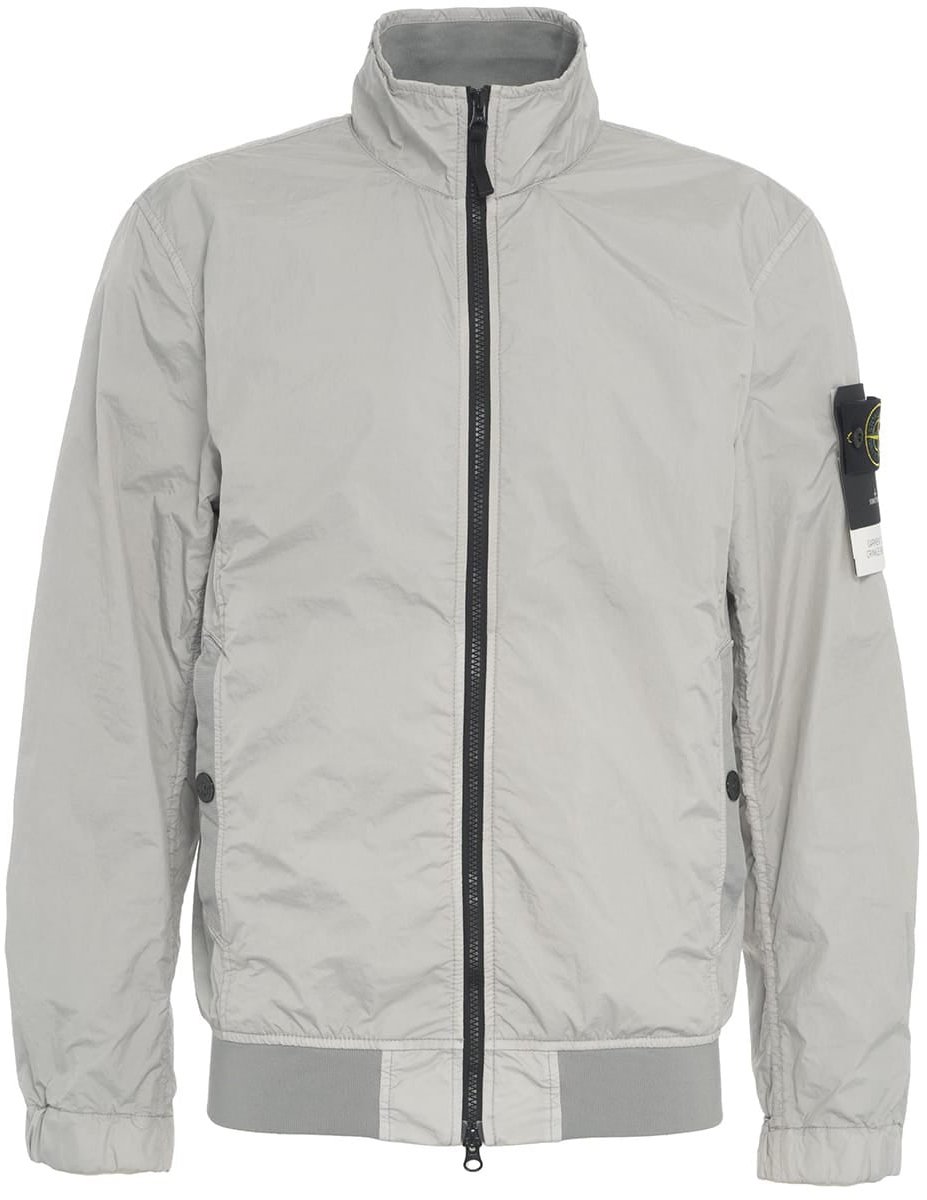 Stone Island Casual jacket in recycled nylon Grijs