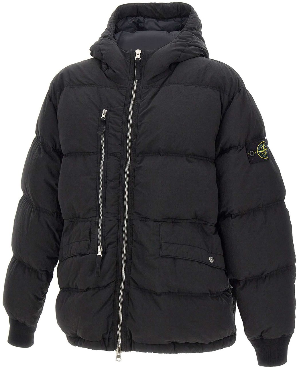 Stone Island Coats Black Zwart