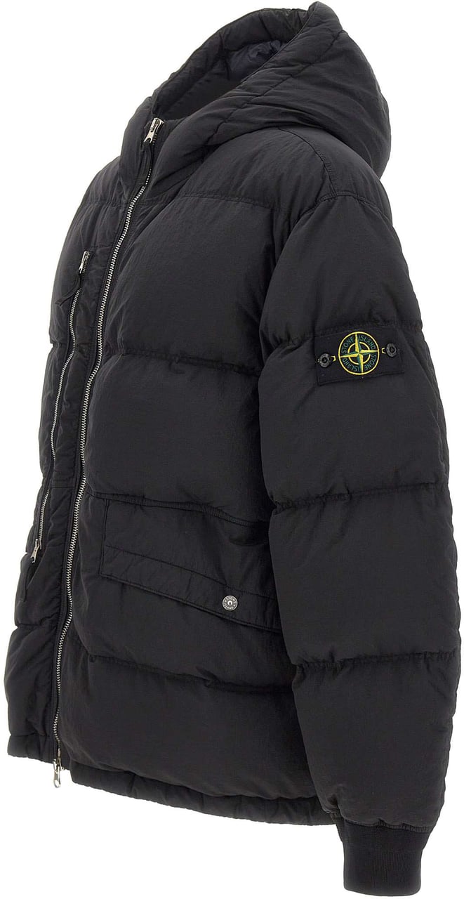 Stone Island Coats Black Zwart