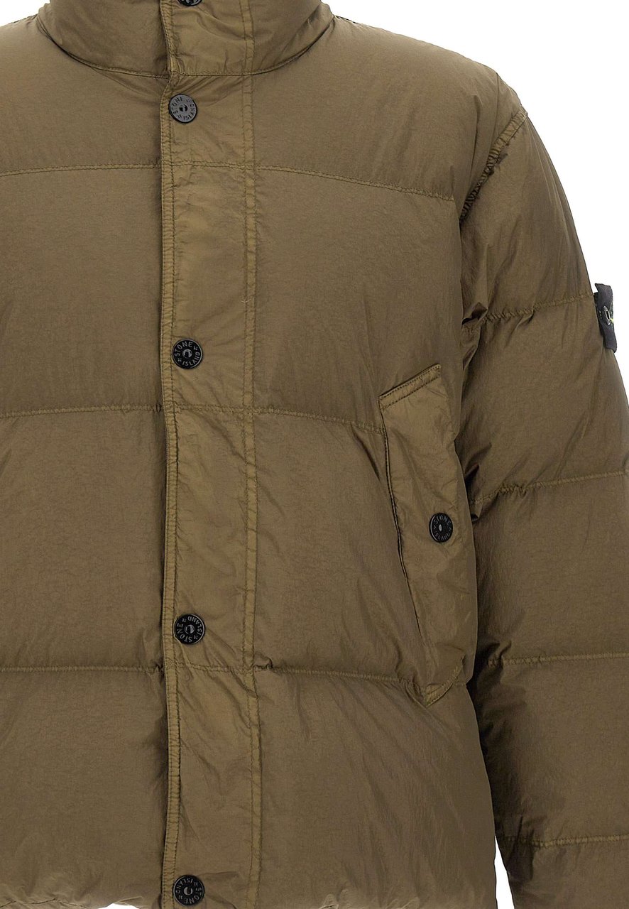 Stone Island Coats Green Donkergroen