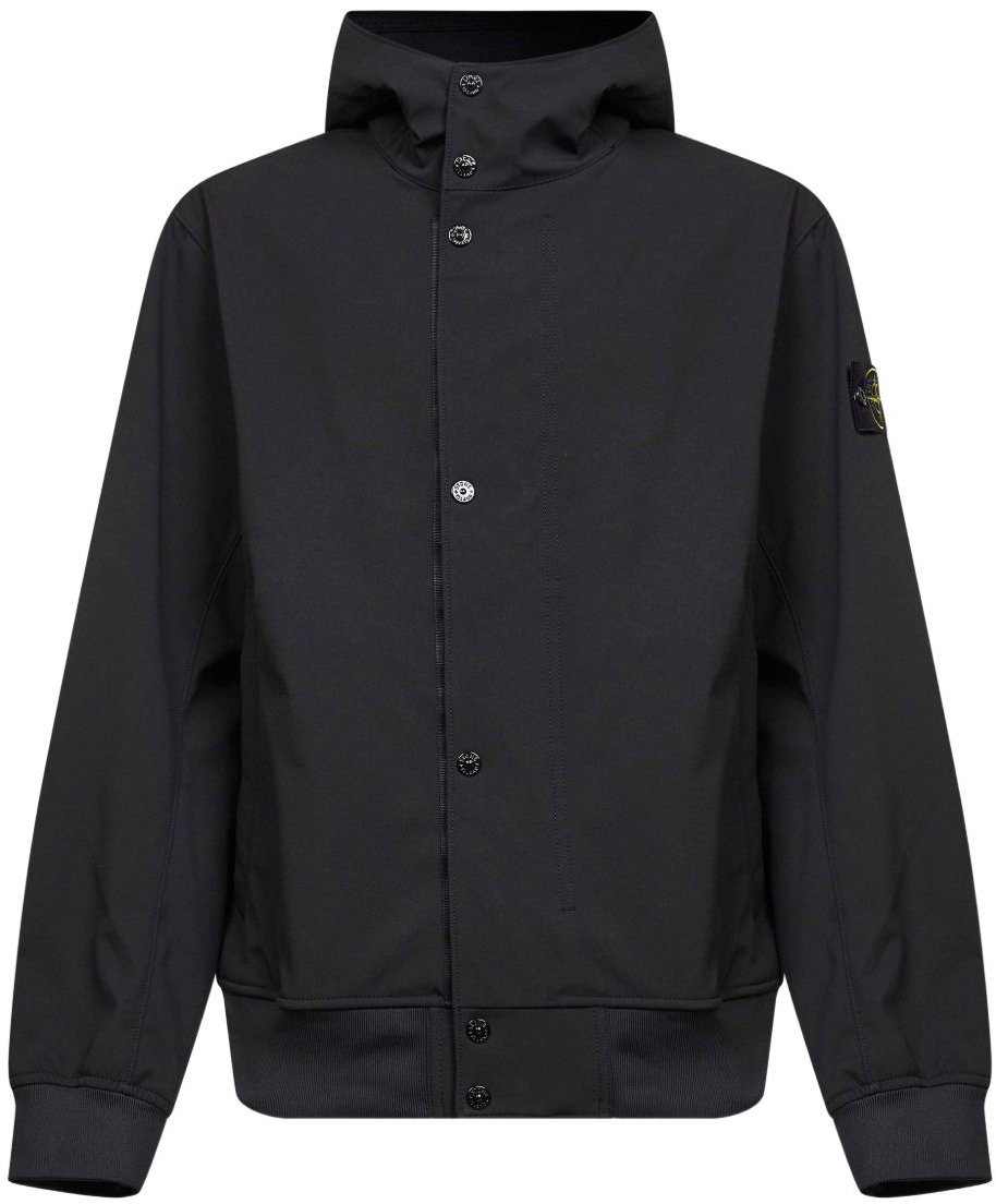 Stone Island Coats Black Zwart