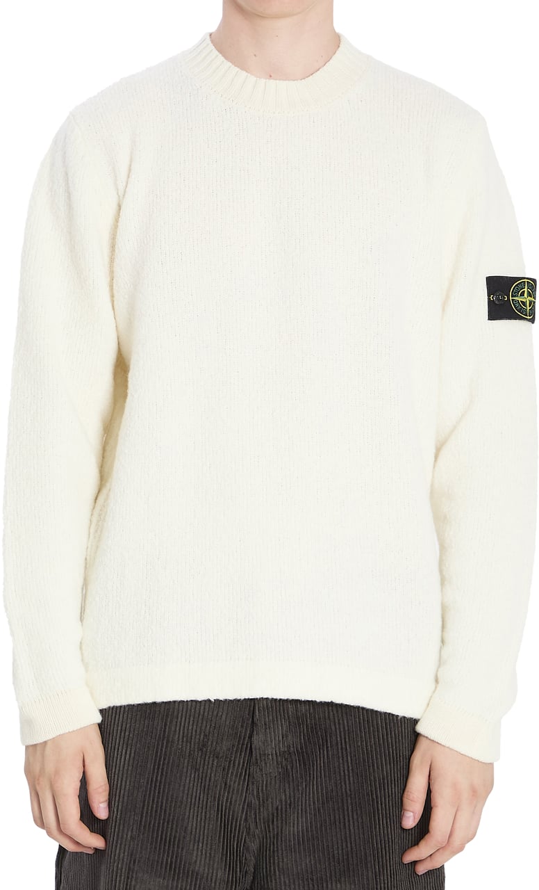 Stone Island Crew neck sweater Wit