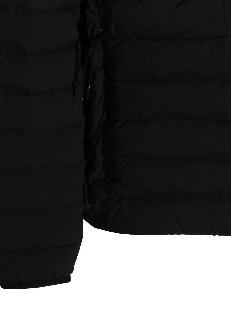 Stone Island Black Padded Quilted Fabric Jacket Zwart