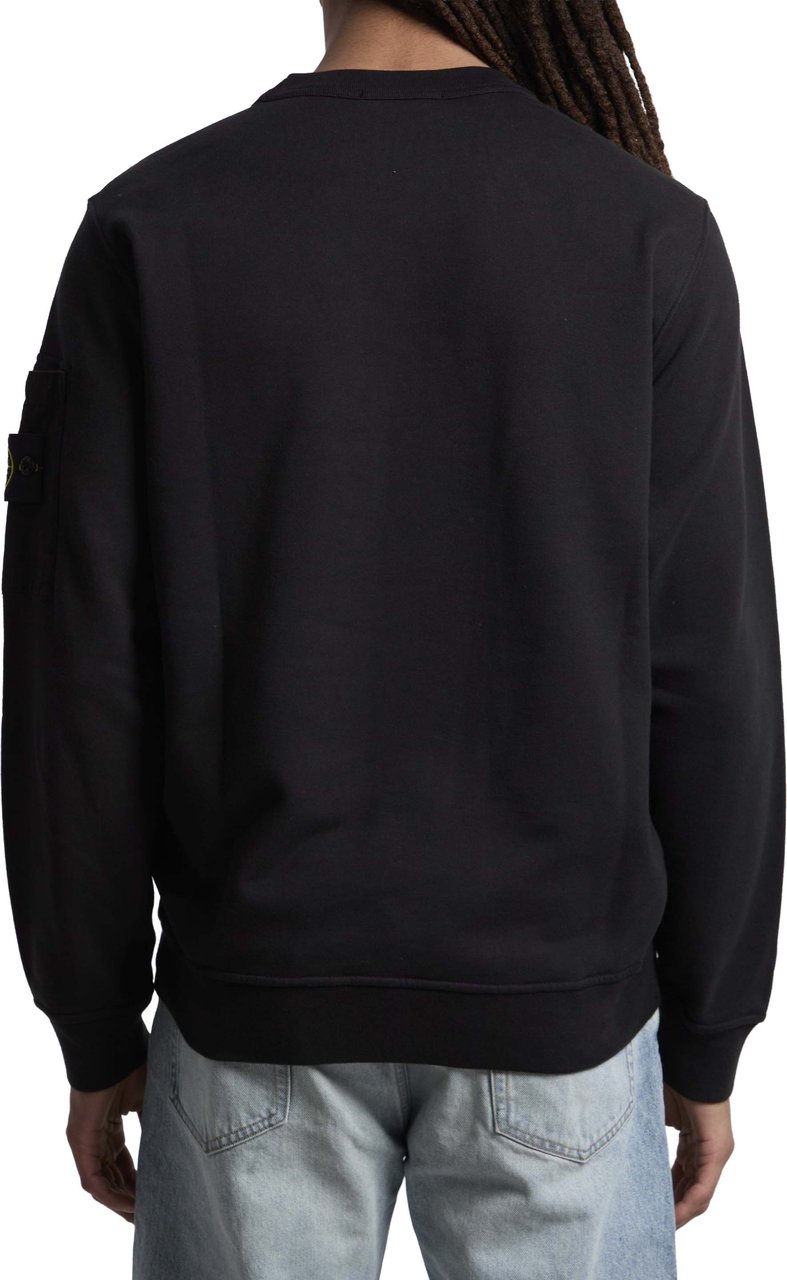 Stone Island Crewneck sweatshirt Zwart