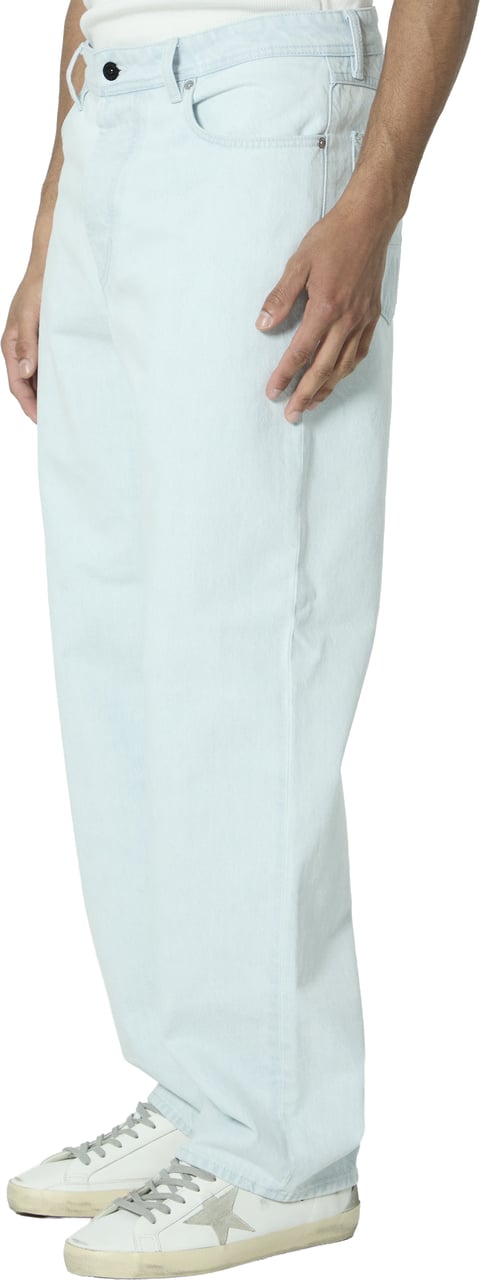 Stone Island Loose denim pants Lichtblauw