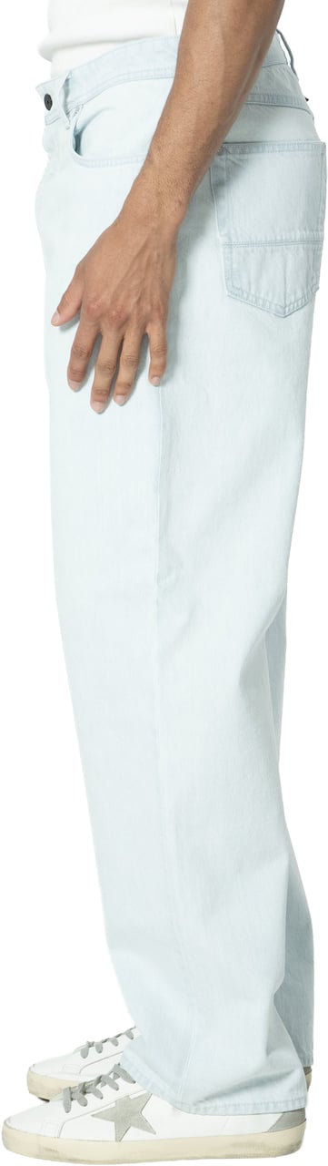 Stone Island Loose denim pants Lichtblauw