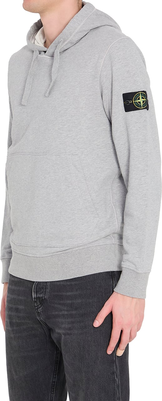 Stone Island Cotton hoodie Grijs
