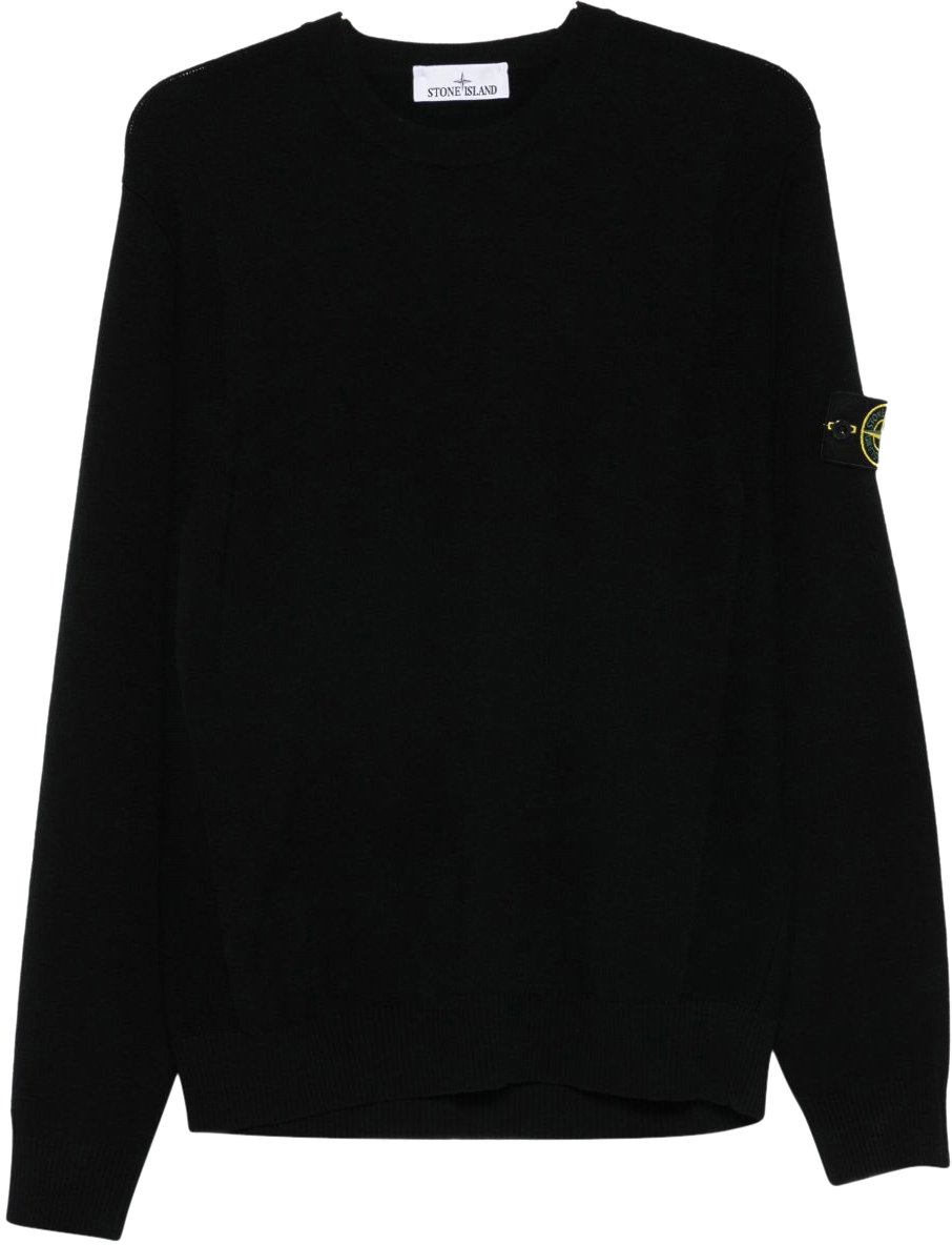 Stone Island Sweaters Black Zwart