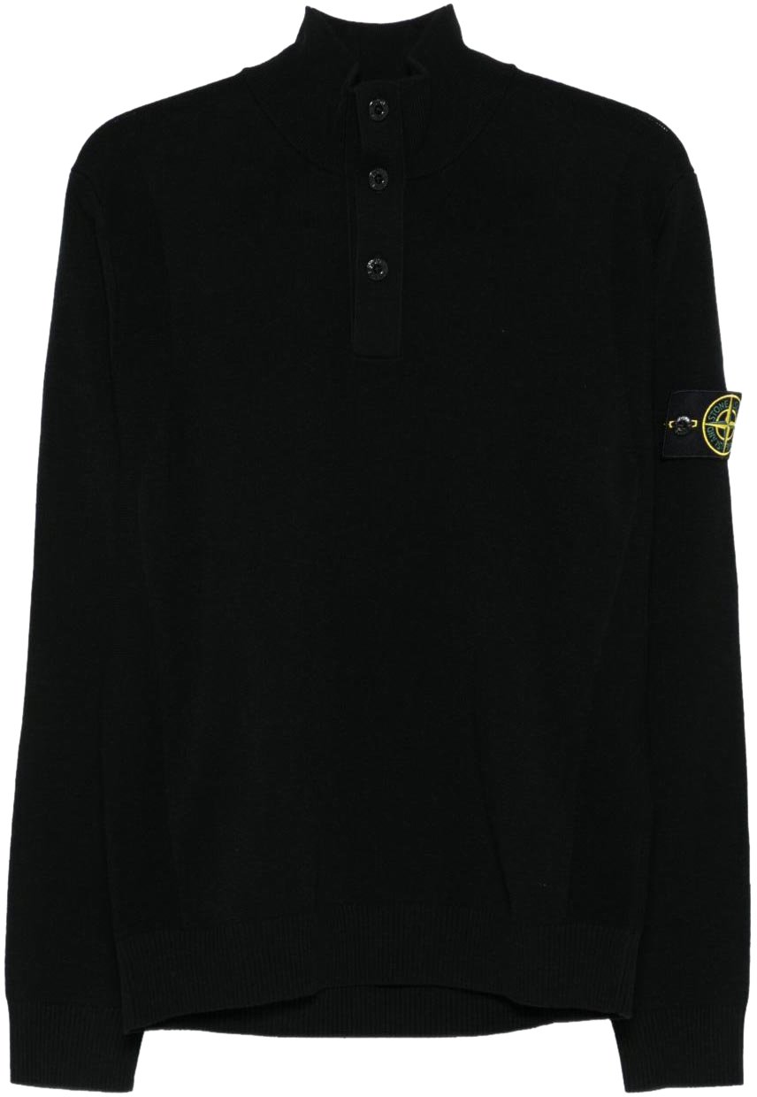 Stone Island T-Shirts And Polos Black Zwart