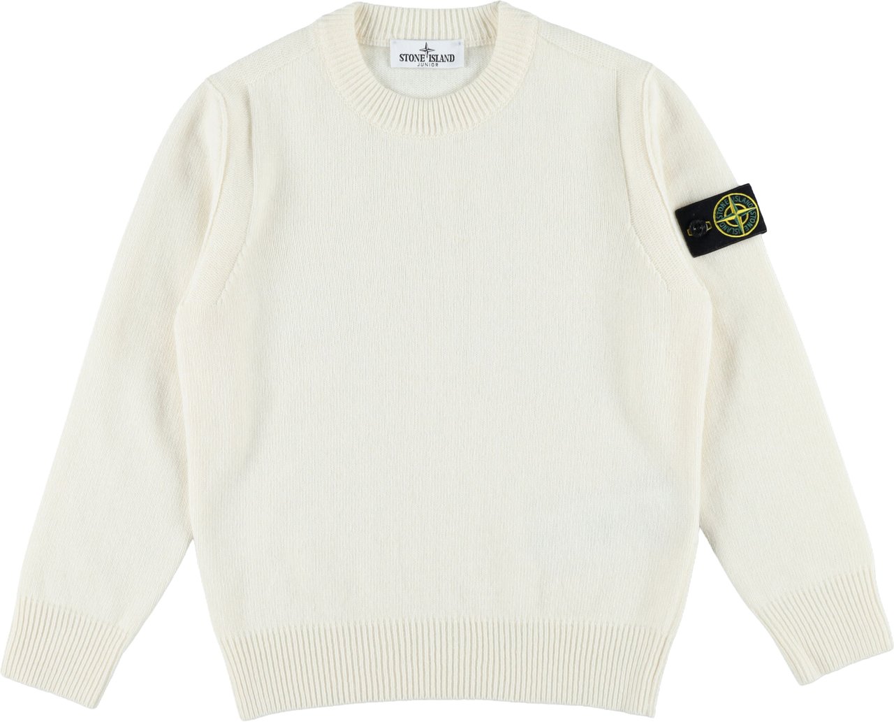 Stone Island Knit Lana Cashmere Bianco Wit