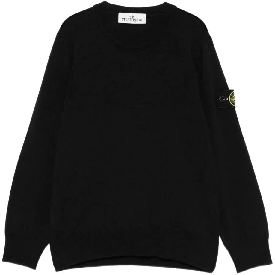 Stone Island Sweaters Black Zwart