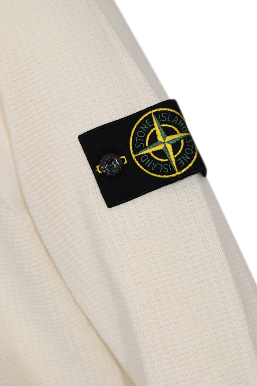 Stone Island Sweaters White Wit